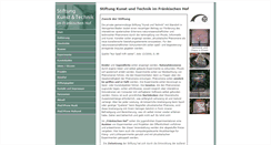 Desktop Screenshot of kunst-technik.de